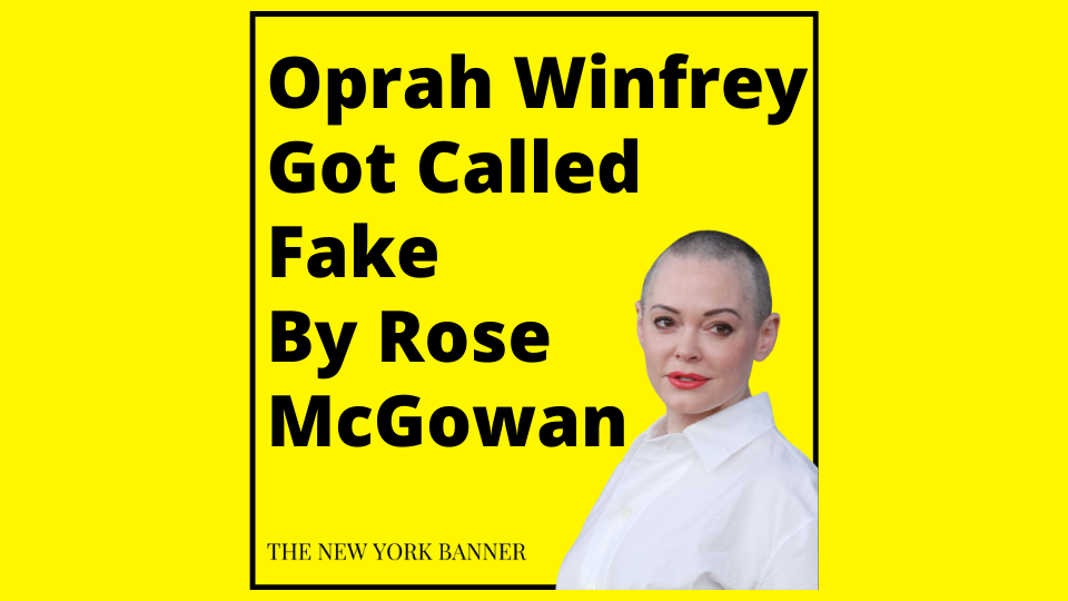 Oprah Winfrey Got Called Fake By Rose McGowan