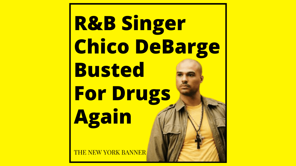 R&B Singer Chico DeBarge Busted For Drugs Again