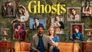 Ghosts S1 - Cover with Main Cast