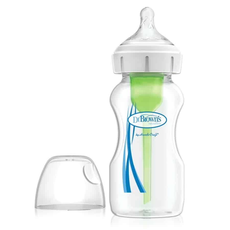Dr. Brown's Natural Flow Wide-Neck Anti-Colic Baby Bottles