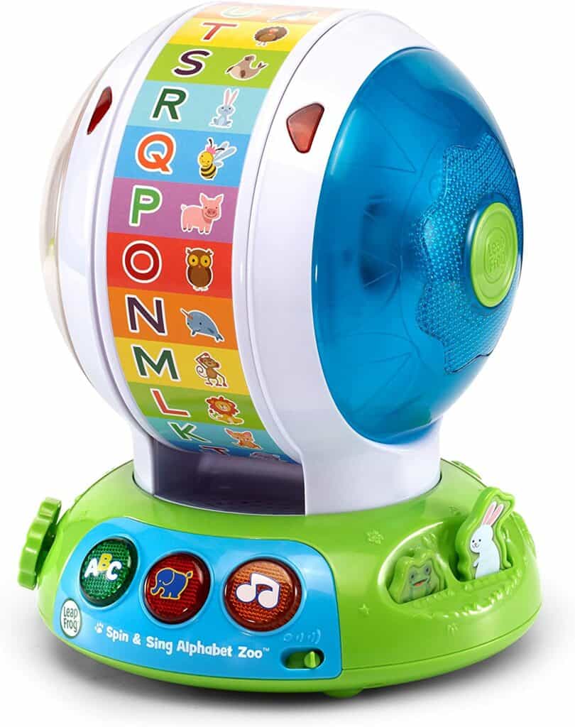 Leapfrog Spin and Sing Alphabet Zoo