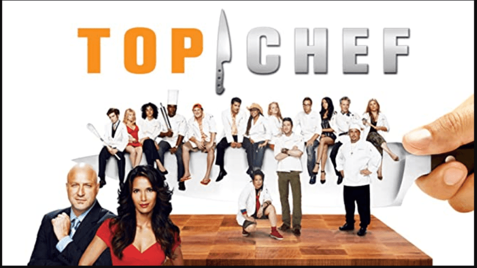 Top Chef Season Cover with Cast