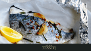 Low-Carb Baked Sea Bass with Garlic and Rosemary
