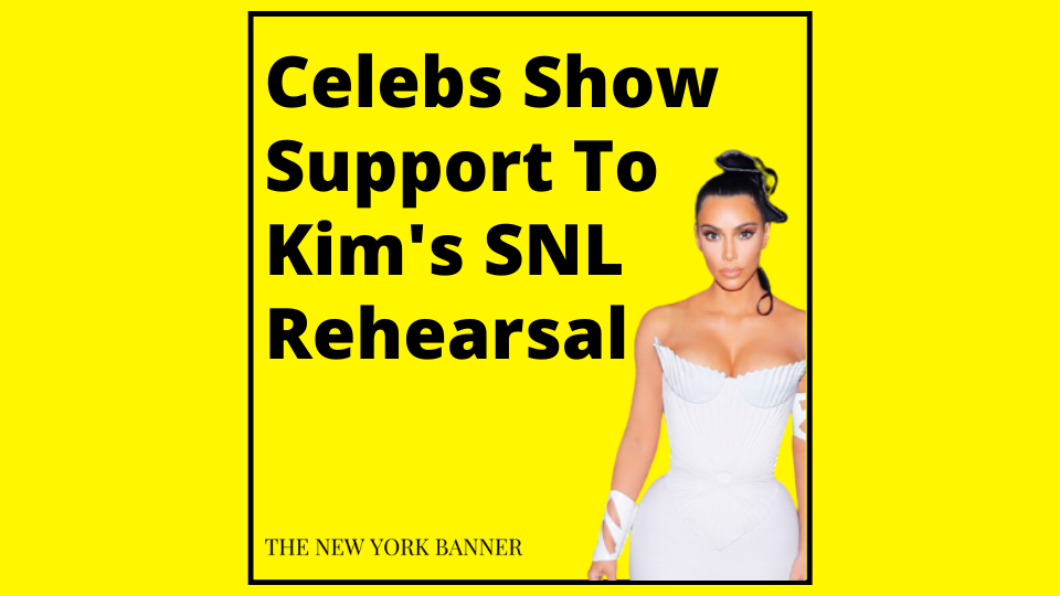 Celebs Show Support To Kim's SNL Rehearsal