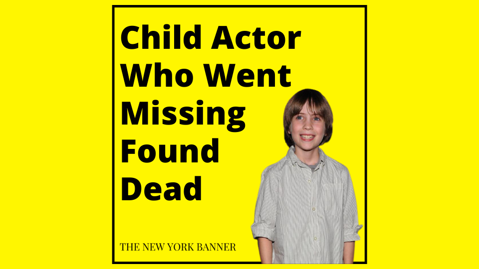 Child Actor Who Went Missing Found Dead