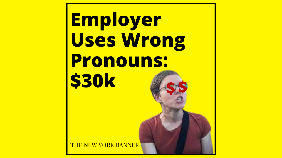 Employer Called Server by Wrong Pronoun