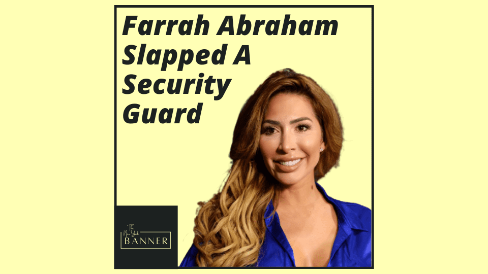 Farrah Abraham Slapped A Security Guard