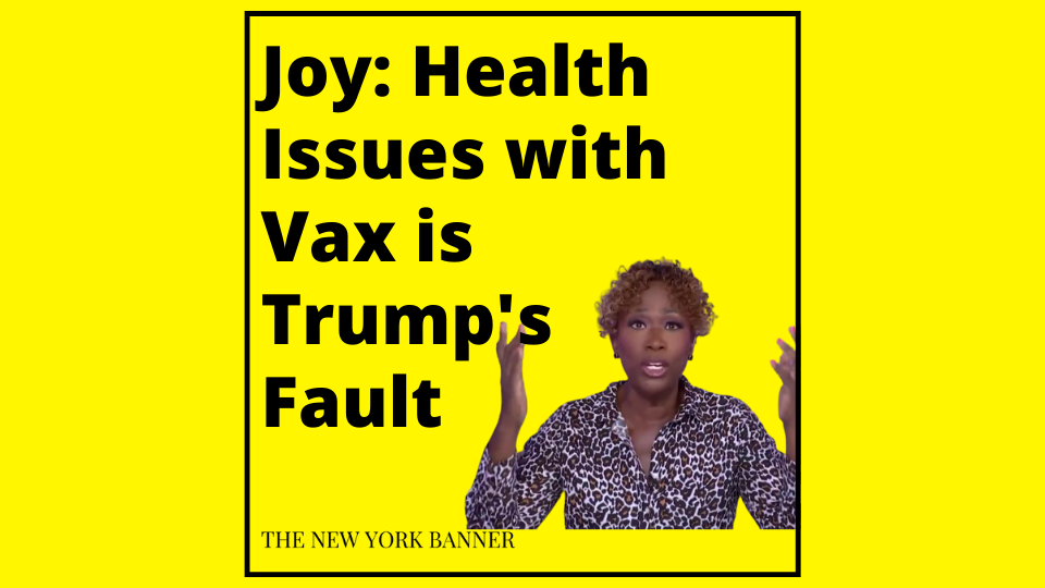 Joy Blames Health Issues with Vax on Trump
