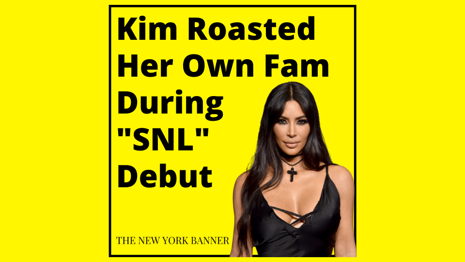 Kim Roasted Her Own Fam During _SNL_ Debut