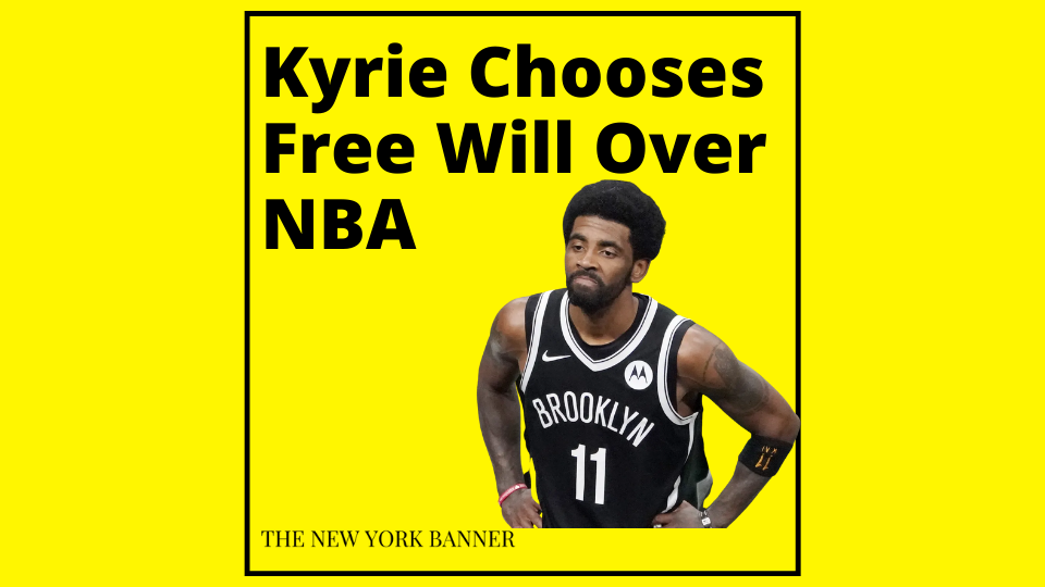 Kyrie suspended for not getting vaccinated