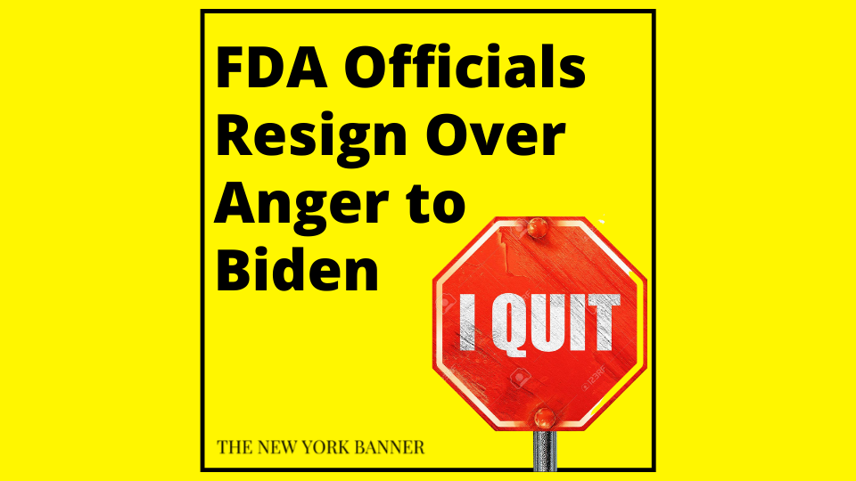 Two FDA Officials Leave Post Over Anger with Biden's Booster Plan