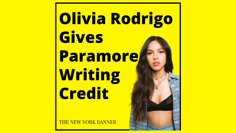 Olivia Rodrigo Gives Paramore Writing Credit