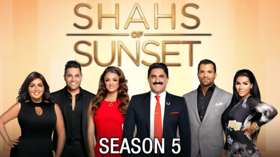 Shahs of Sunset Season 5 Cover with Cast