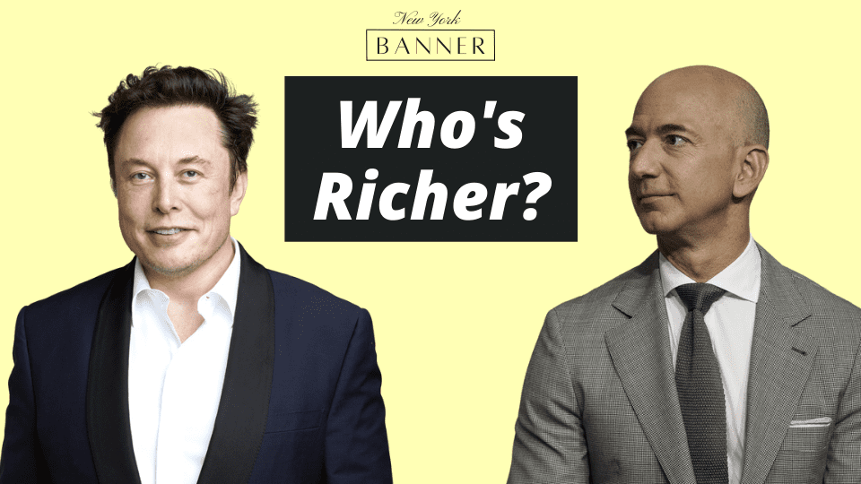 Elon Musk or Jeff Bezos - Who's richer?