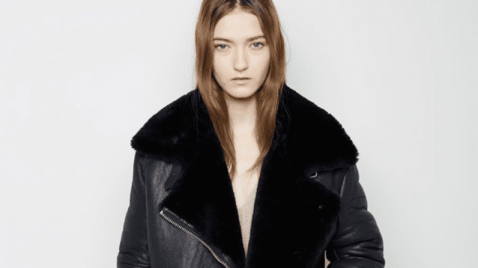 acne shearling jacket featured